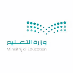 Logotipo de la Ministerio de Educación con puntos formando un libro abierto.