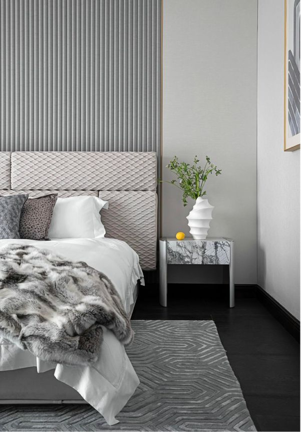 close-up on artful decor placement