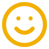 Smiling face icon
