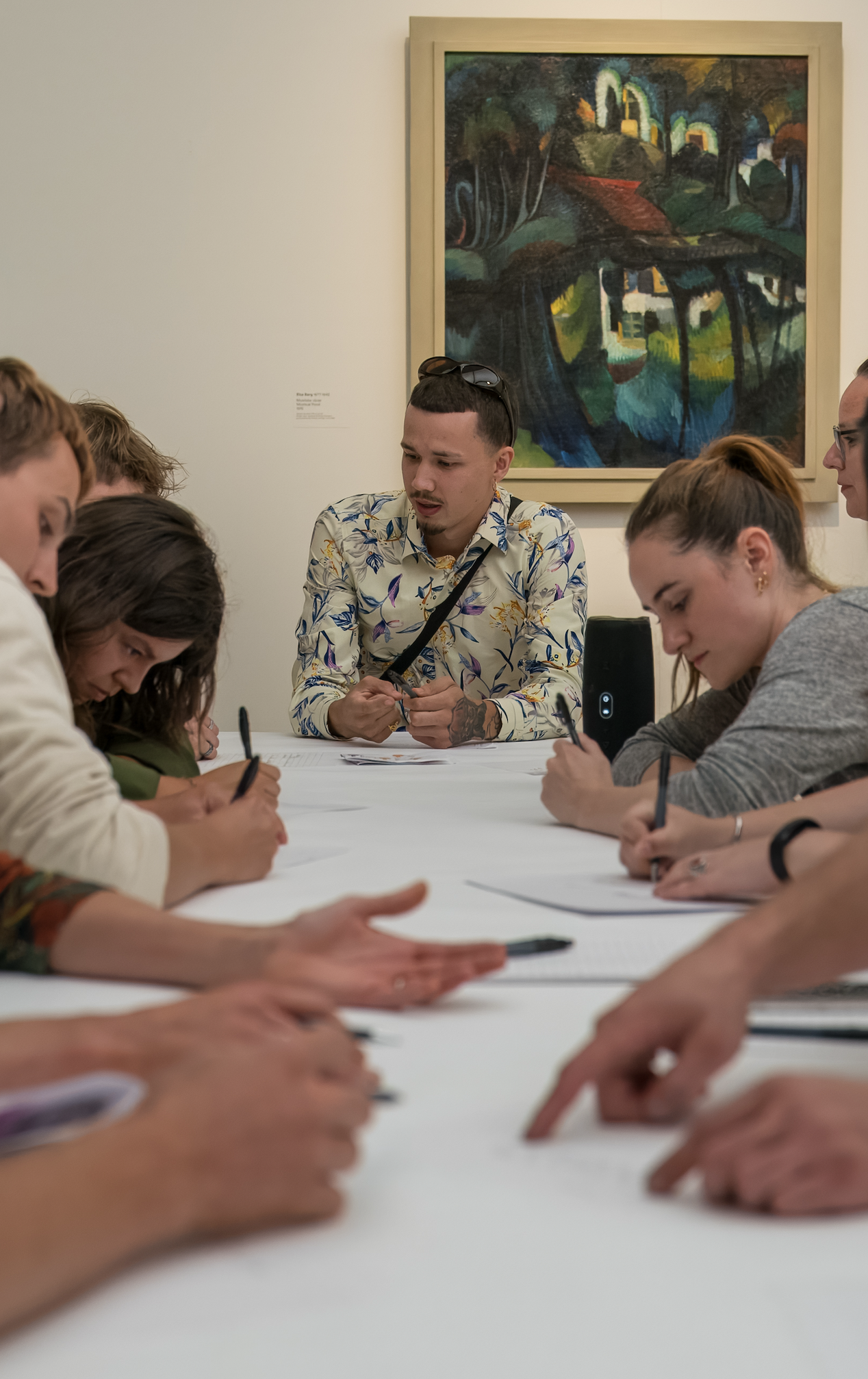 Rap workshop door Dynamic Arts in het SInger Museum Laren.