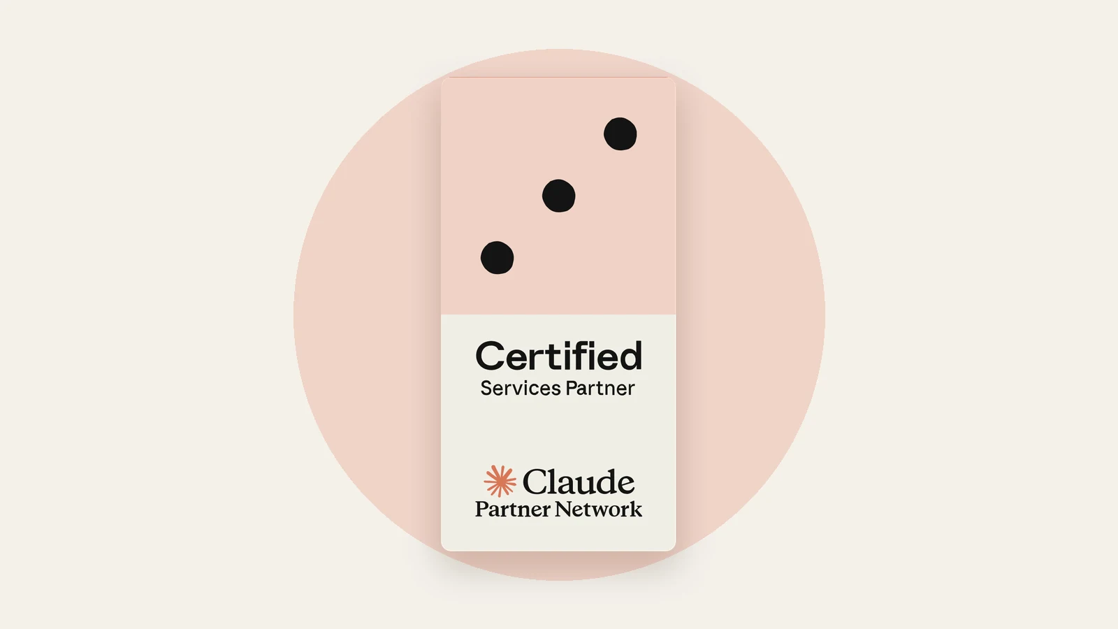 Claude Partner Network Certified Services Partner badge