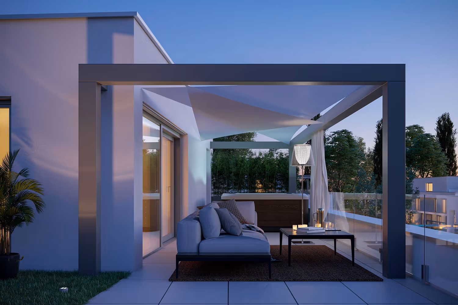 8600 Siófok - Újépítésű Penthouse lakás - 68nm terasz