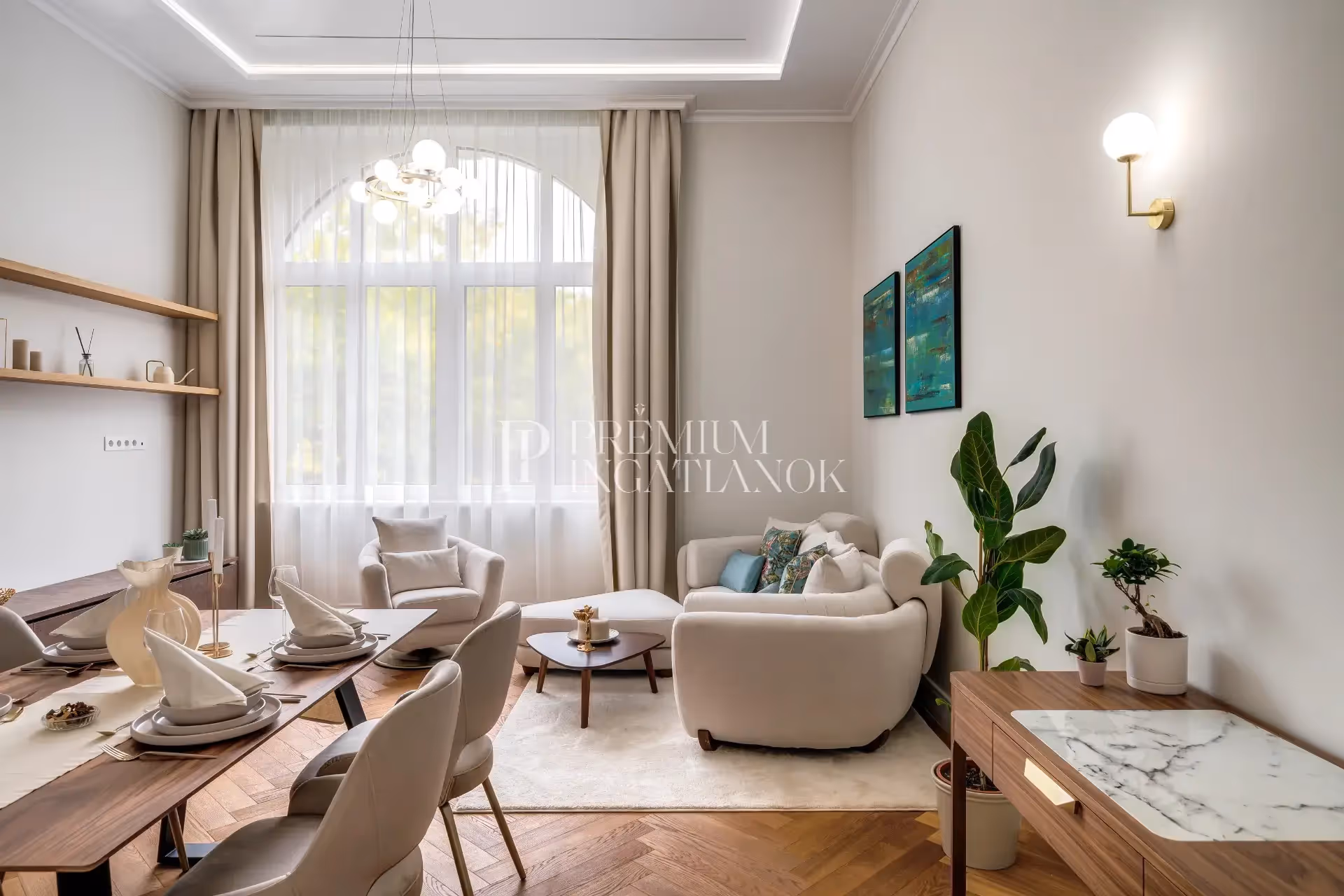 Budapest 14. kerület - Stefánia út történelmi elegancia, modern luxus kiadó 1. emeleti lakás