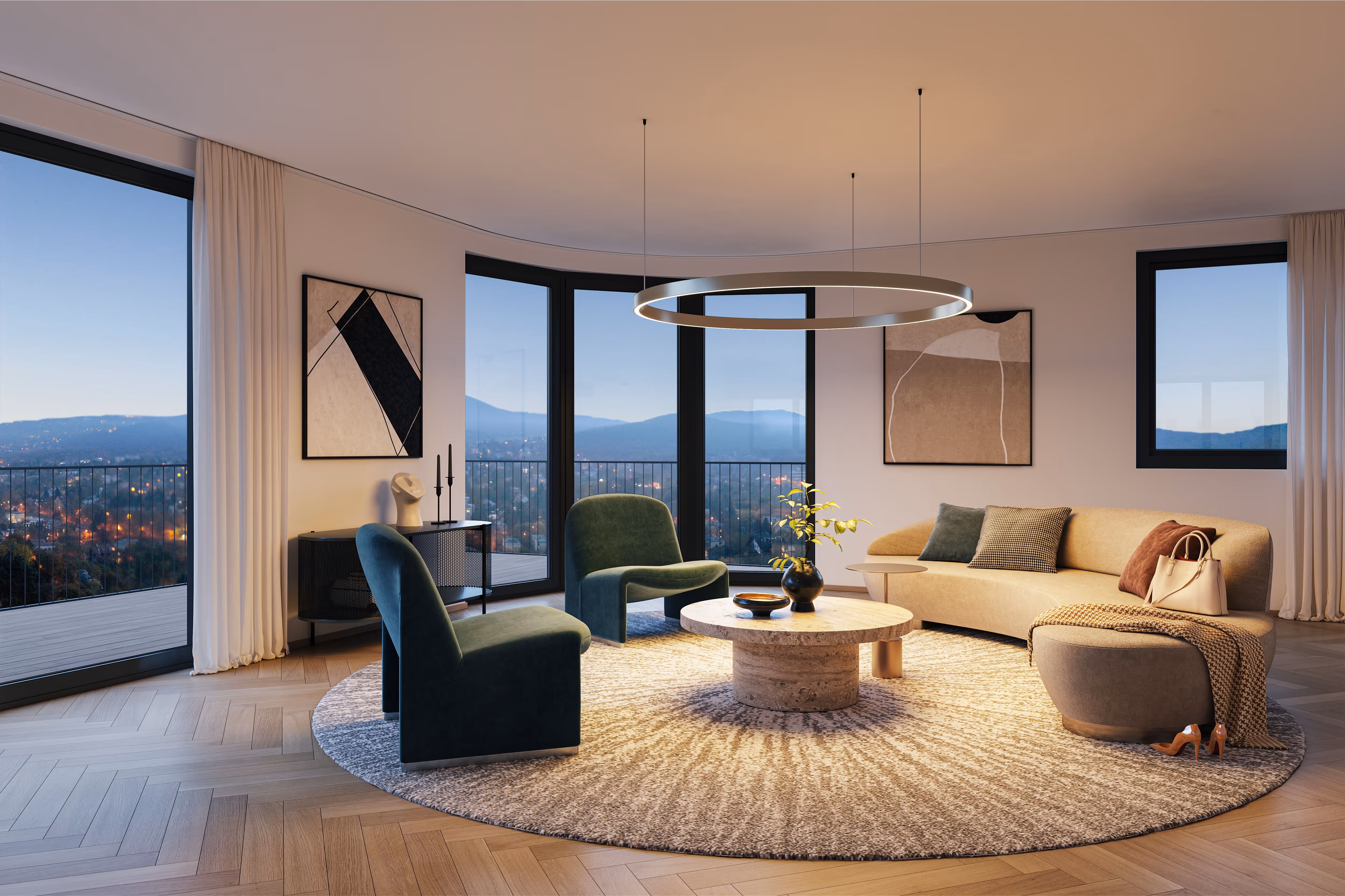 Budapest 2. kerület - Örökpanorámás penthouse Törökvészen