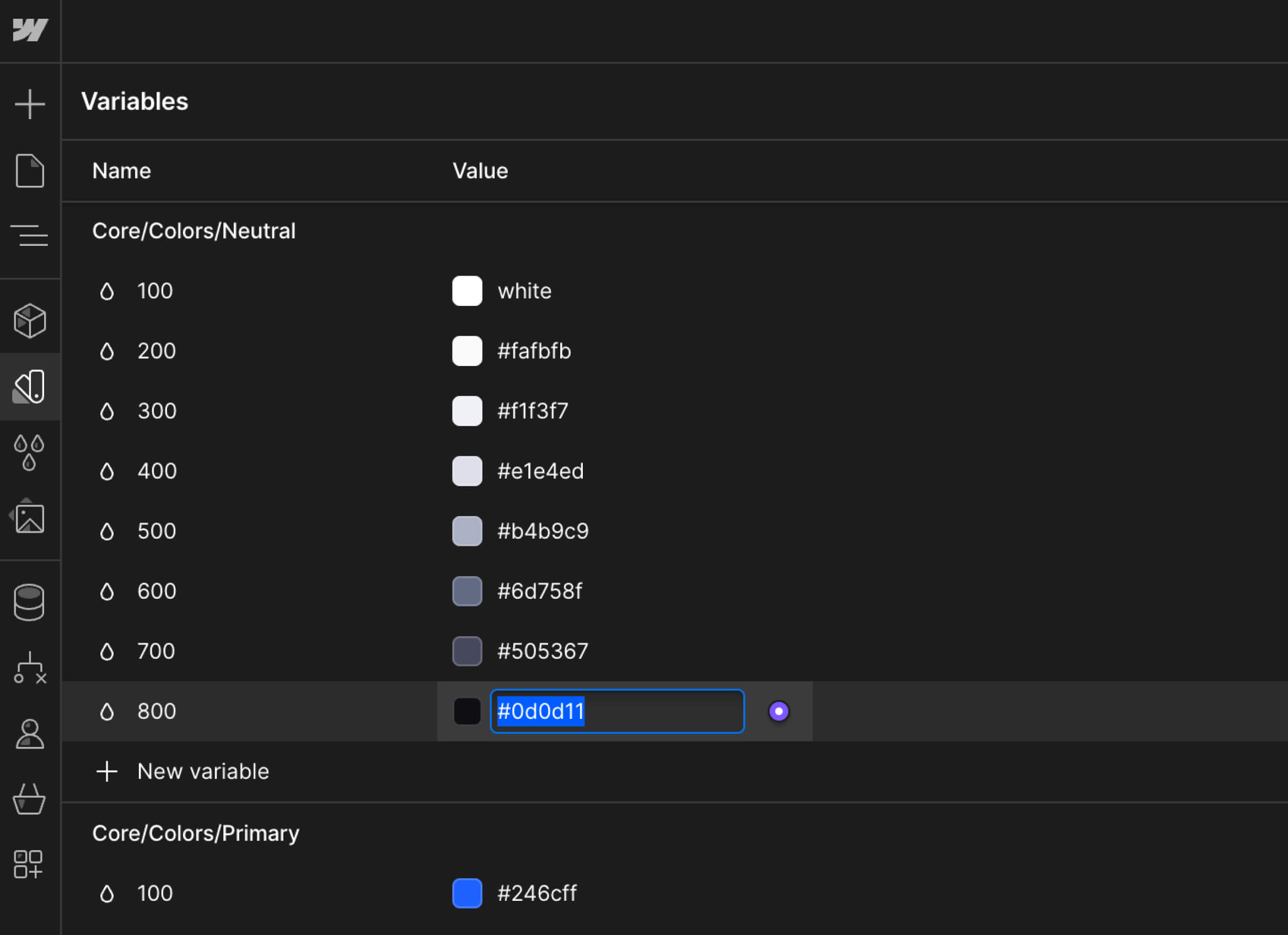 Color - Webinar X Webflow Template