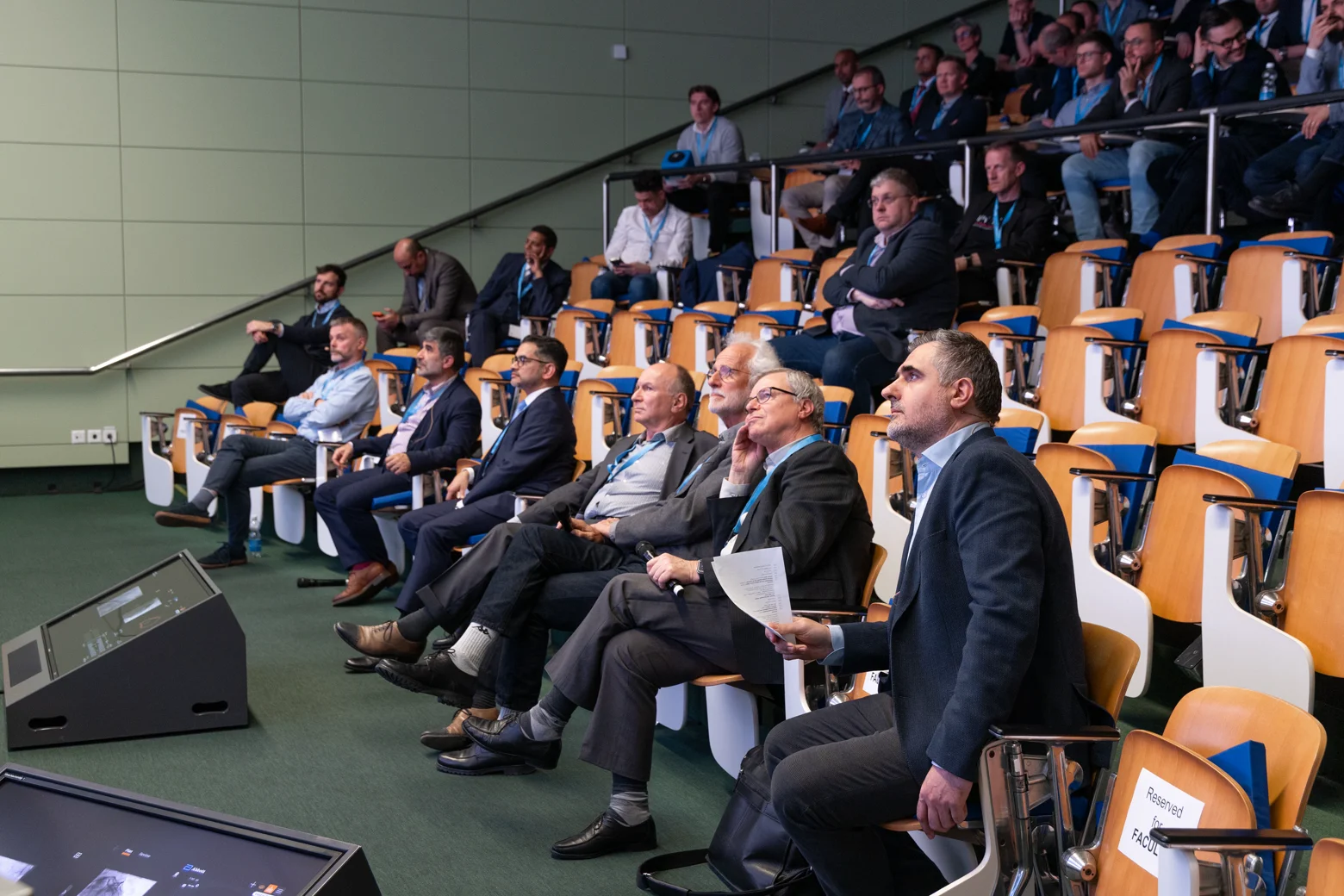 Attentive audience · Day 1 · LUKS Lucerne