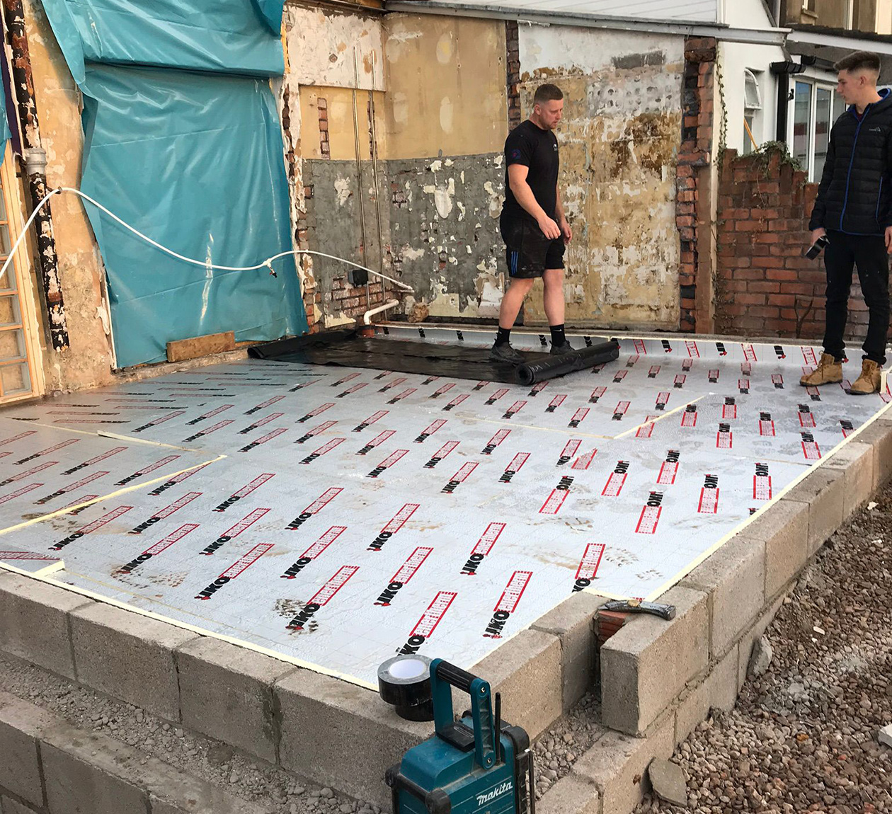 Extension in progress