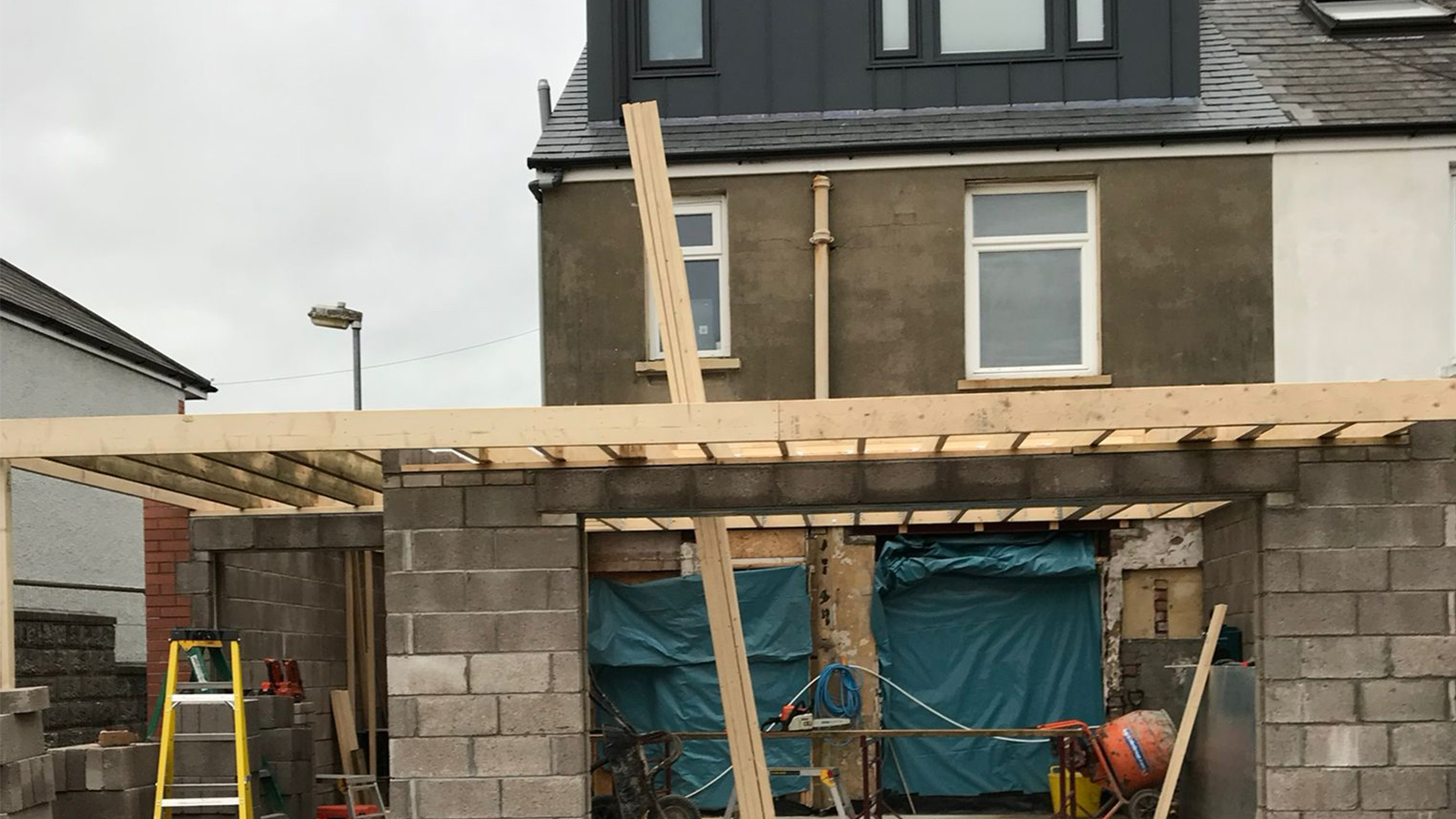 Garage Conversion + Extension