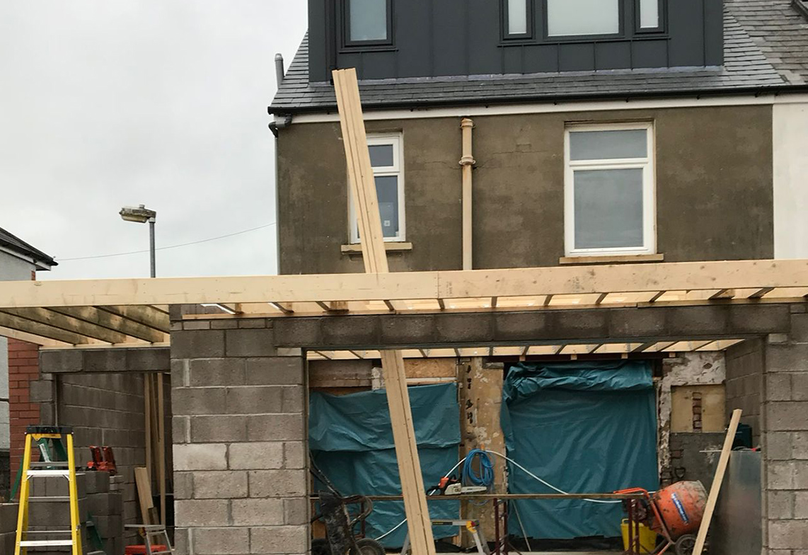 Garage Conversion + Extension