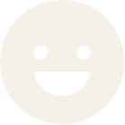 Simple smiling face emoji with two eyes and a wide open mouth.
