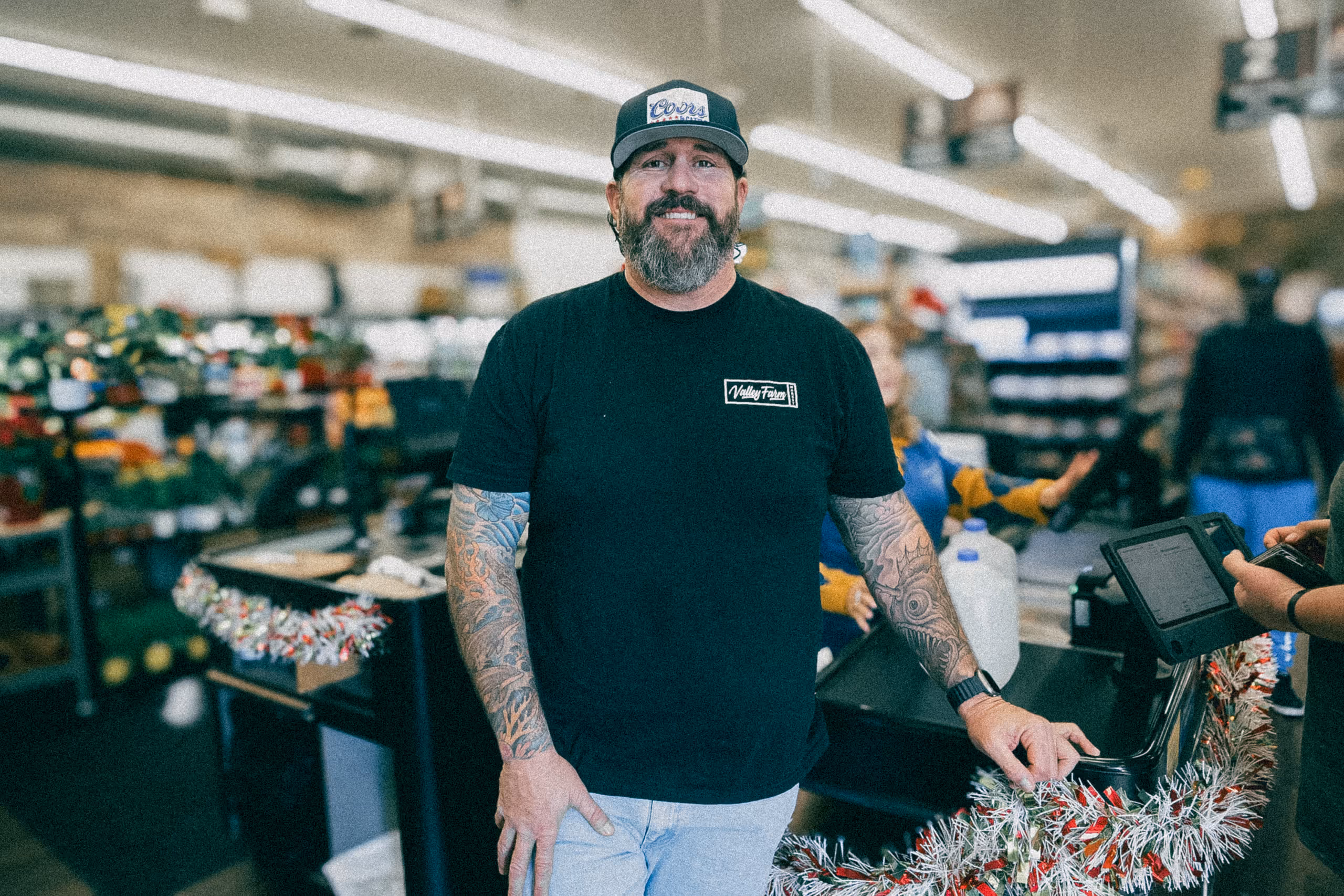 Derek, owner of Valley Farm Market