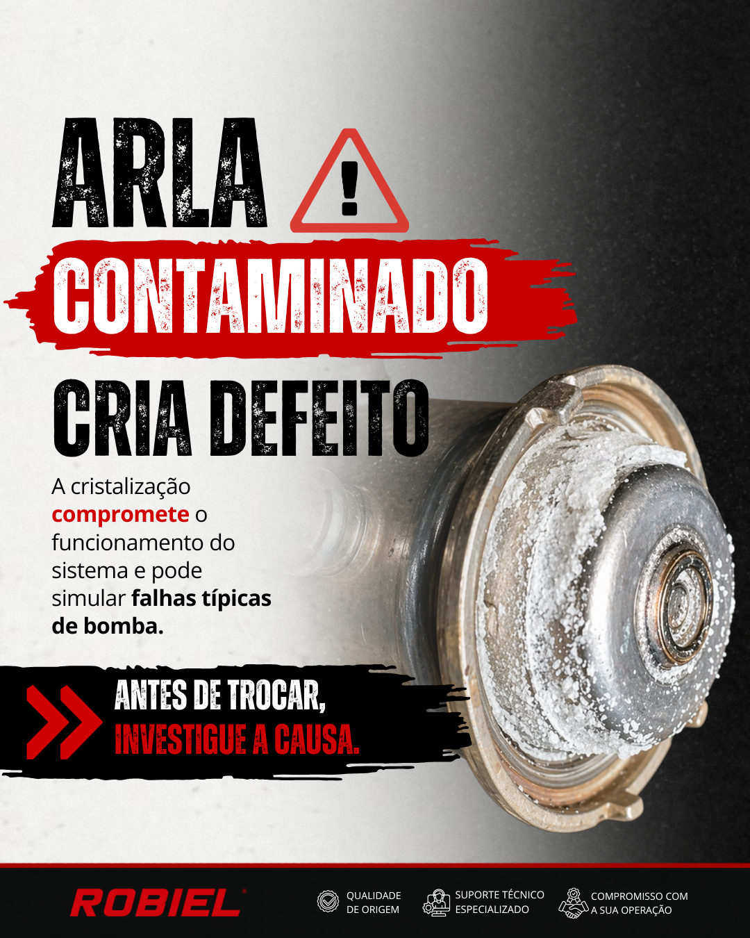 Capa da campanha educativa sobre ARLA 32