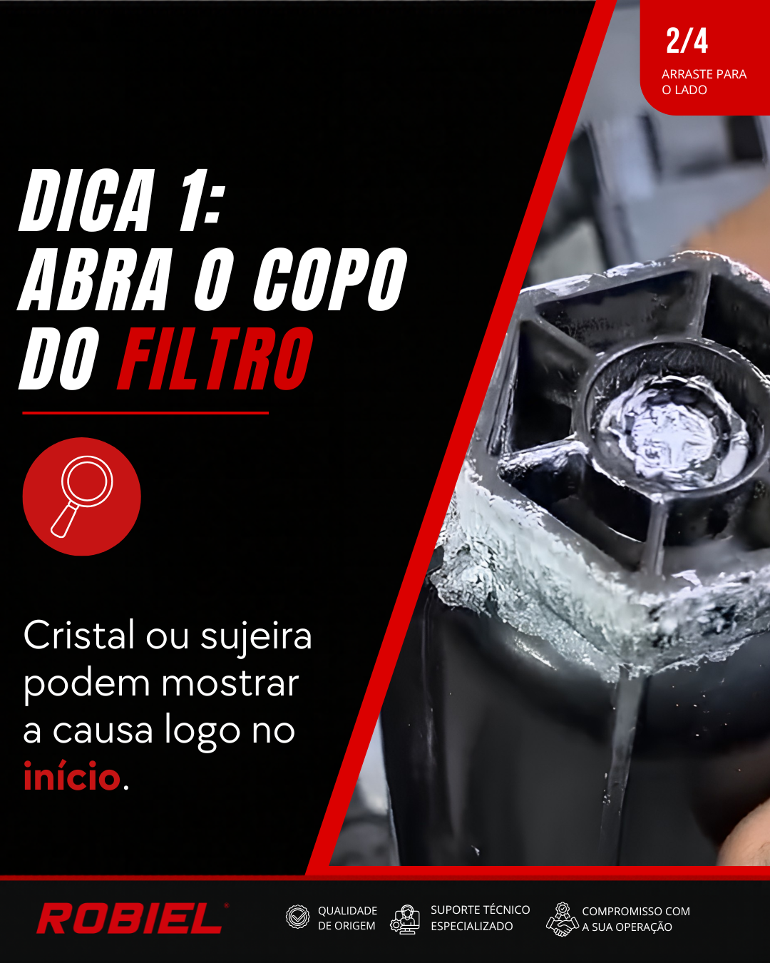 Página 2 do carrossel ARLA 32