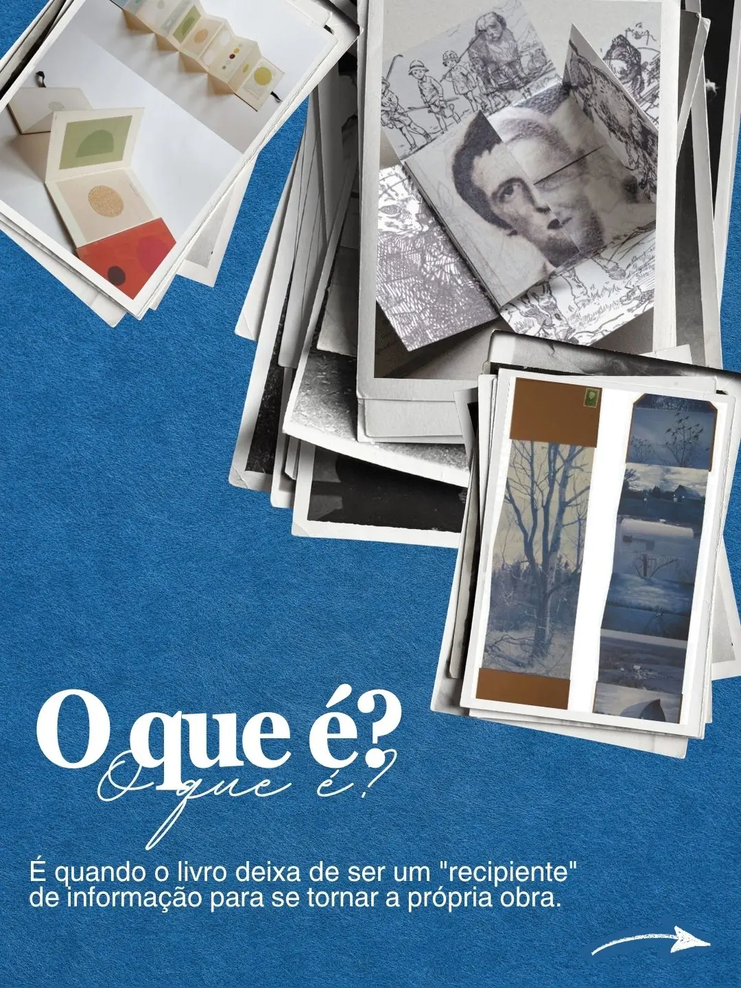 Página dois do carrossel Livro de artista