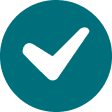 Häkchen-Icon für Benefits