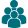 Blaues Symbol eines Männchens mit einem Pluszeichen daneben.
