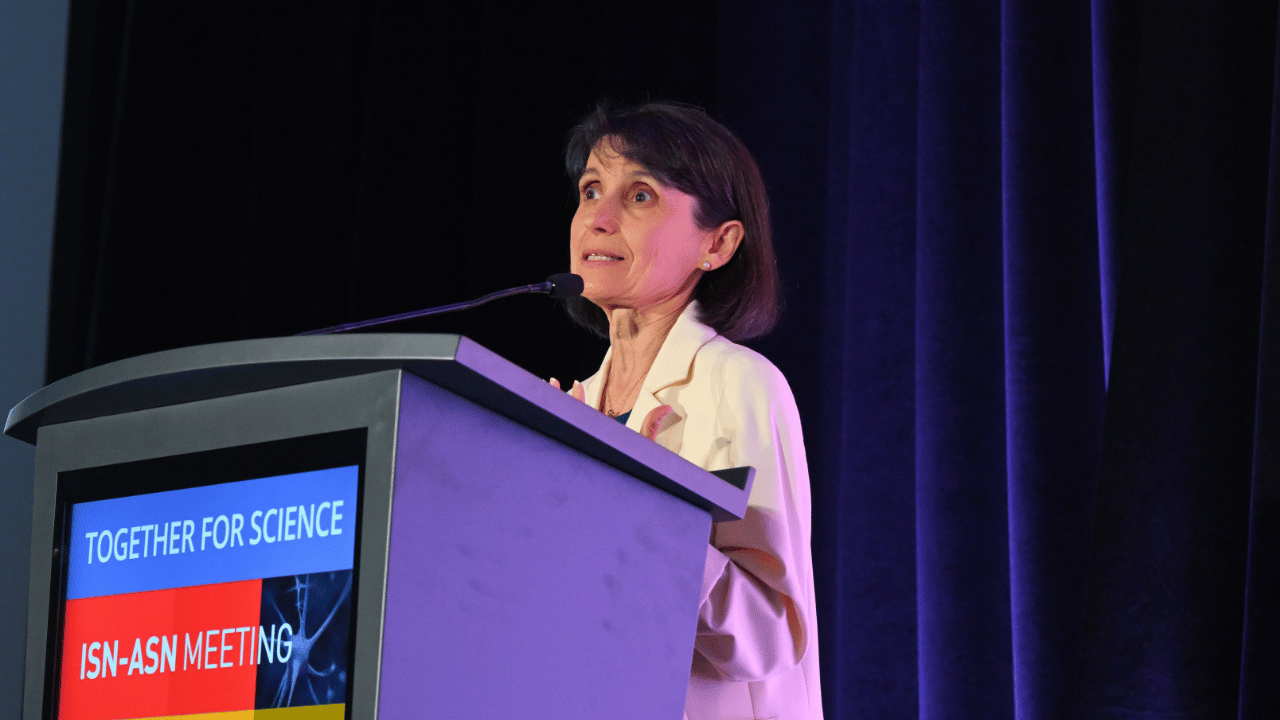 Ana Maria Cuervo, Chair of the Biennial Neurochemistry Conference Committee.