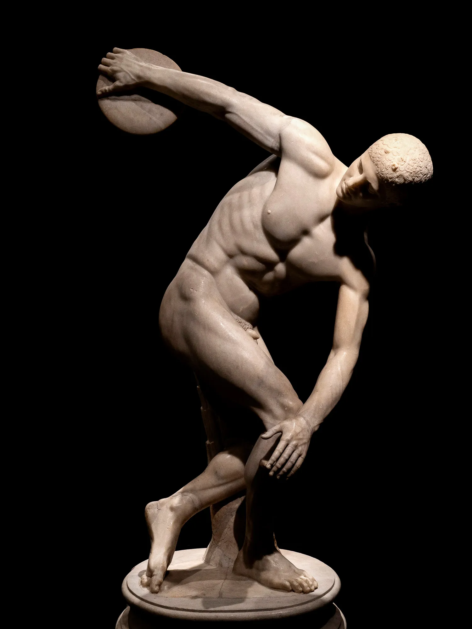 Ancient Greek sculpture representing Athens history and culture