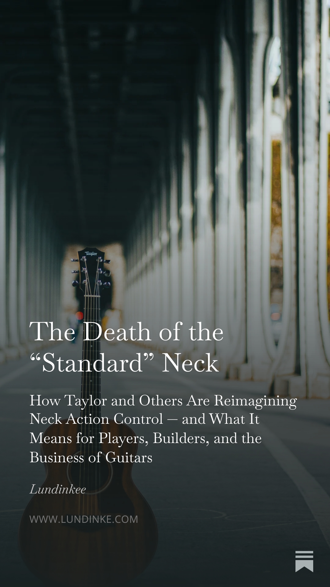 The death of the standard neck