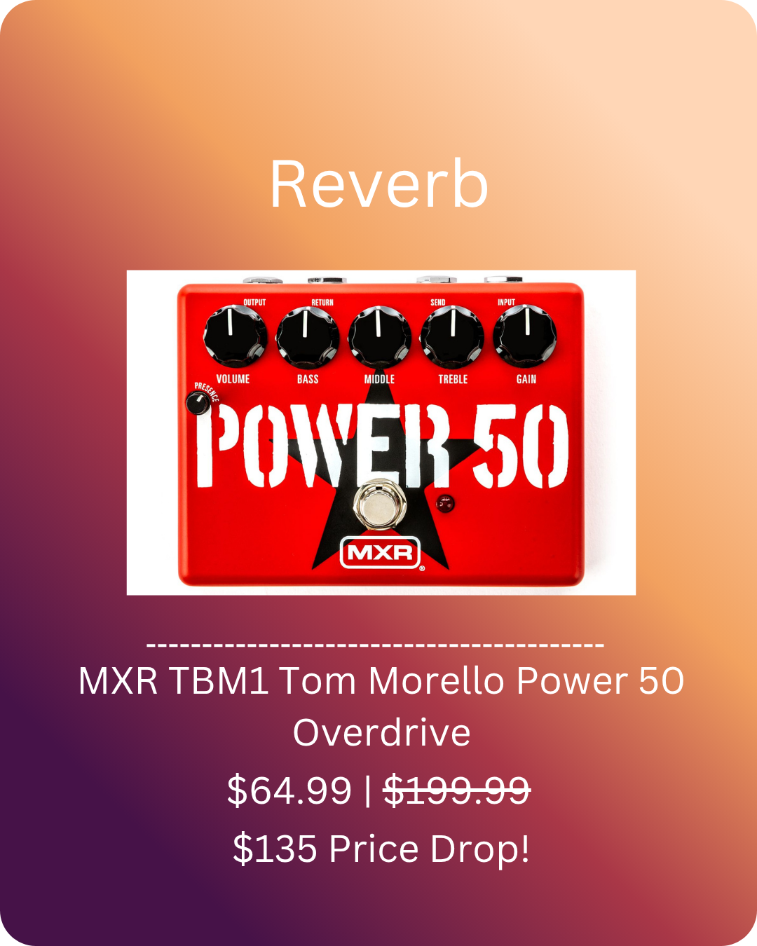 Tom Morello Power 50