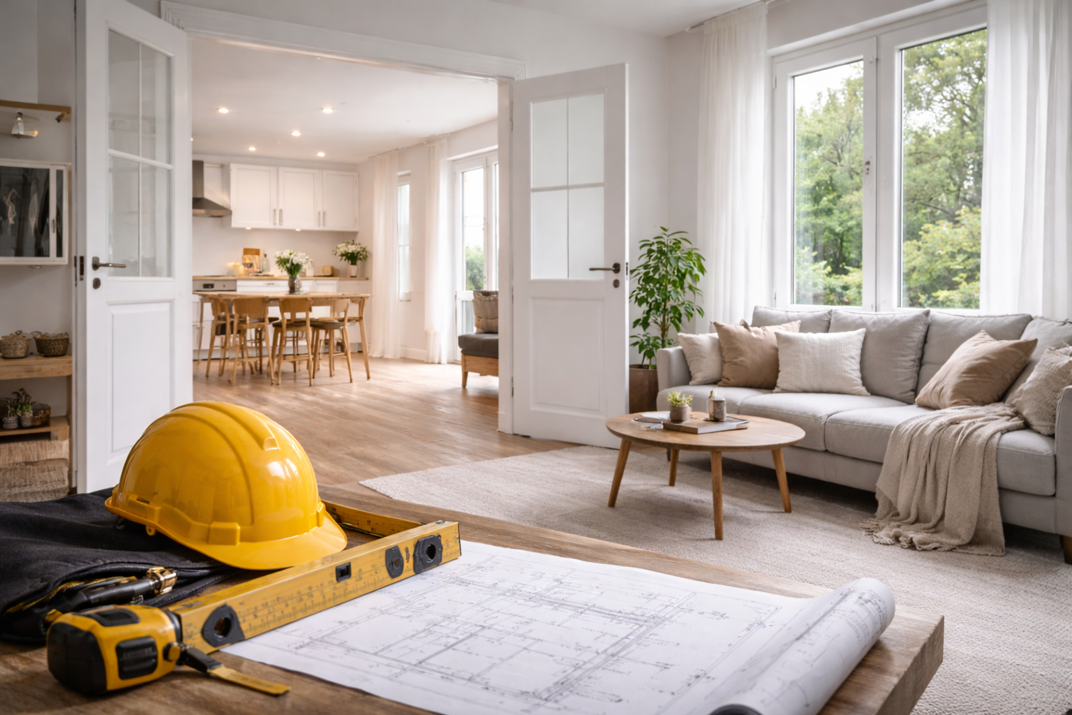 Innenausbau in Leipzig planen – Grundriss und Projektunterlagen