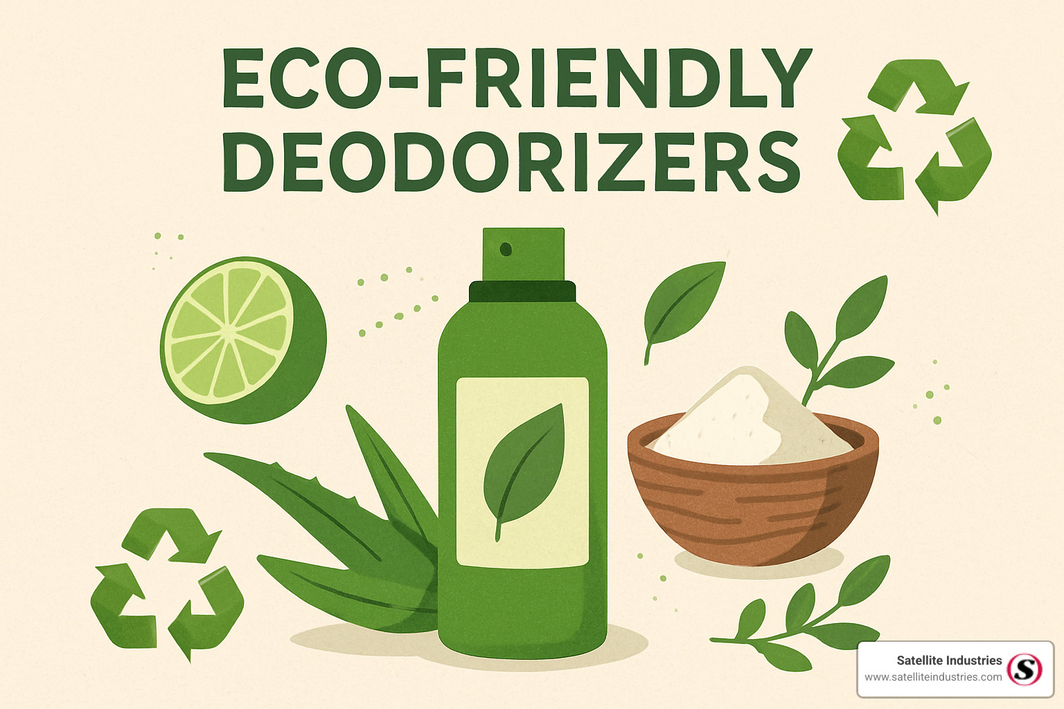 toxic chemicals in traditional deodorizers - eco-friendly deodorizers