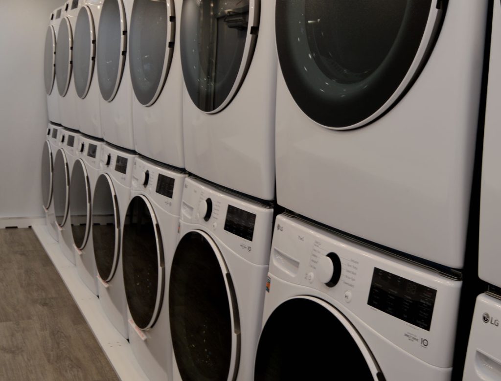 Laundry Trailer Interior