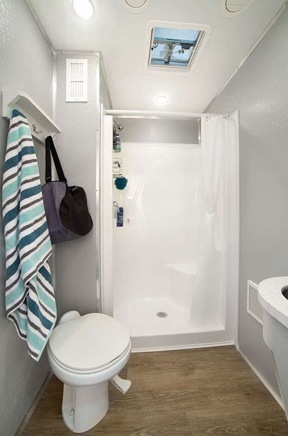 Shower Trailer Interior