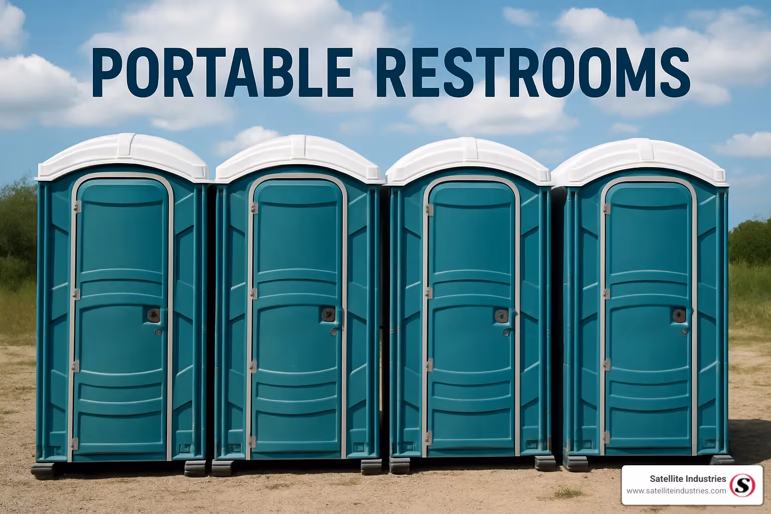 portable restroom interior components labeled - portable restrooms