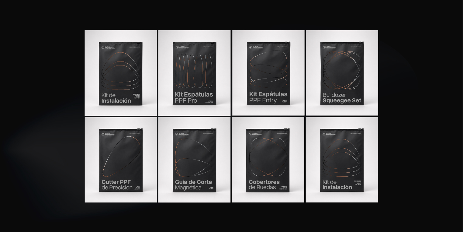 Alpha Protection: diseño de identidad, packaging y desarrollo de aplicaciones — imagen 20