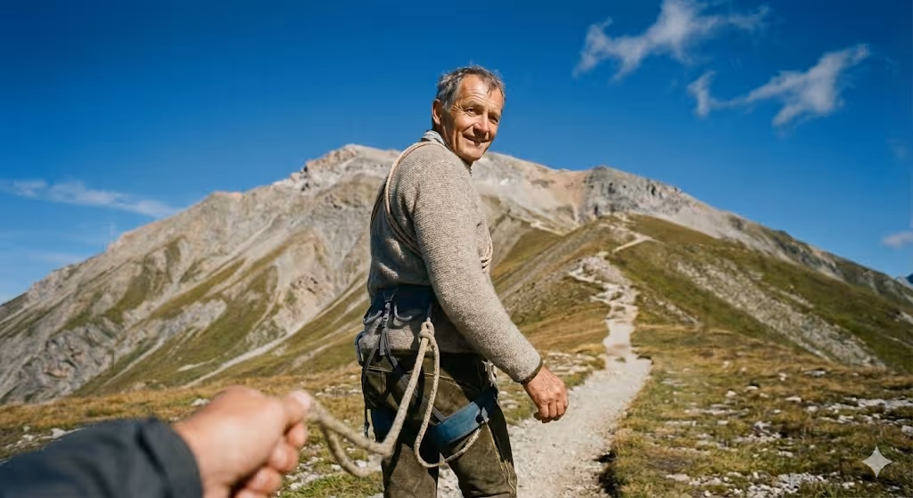 A mountain guide that can be trusted