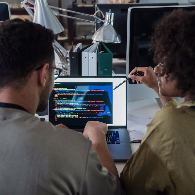 Person using a laptop displaying a scheduling application with a map and a list of locations in the San Francisco Bay Area.