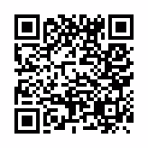 Black and white QR code on a white background.