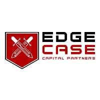 Edge Case Capital Partners logo with crossed pencil and ruler inside red shield.