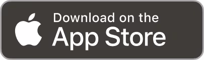 Apple logo with text Download on the App Store on a dark button.