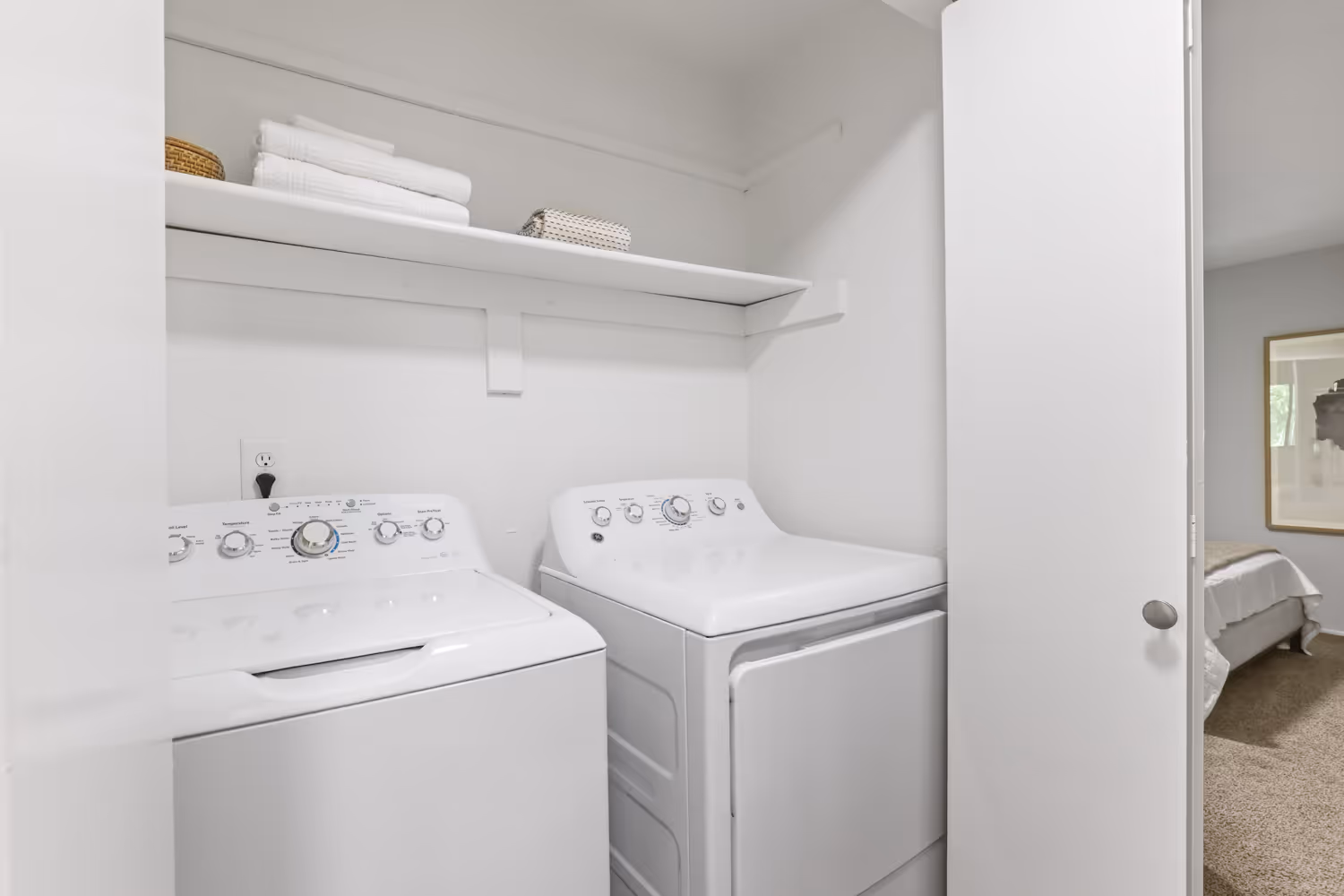 Washer and dryer