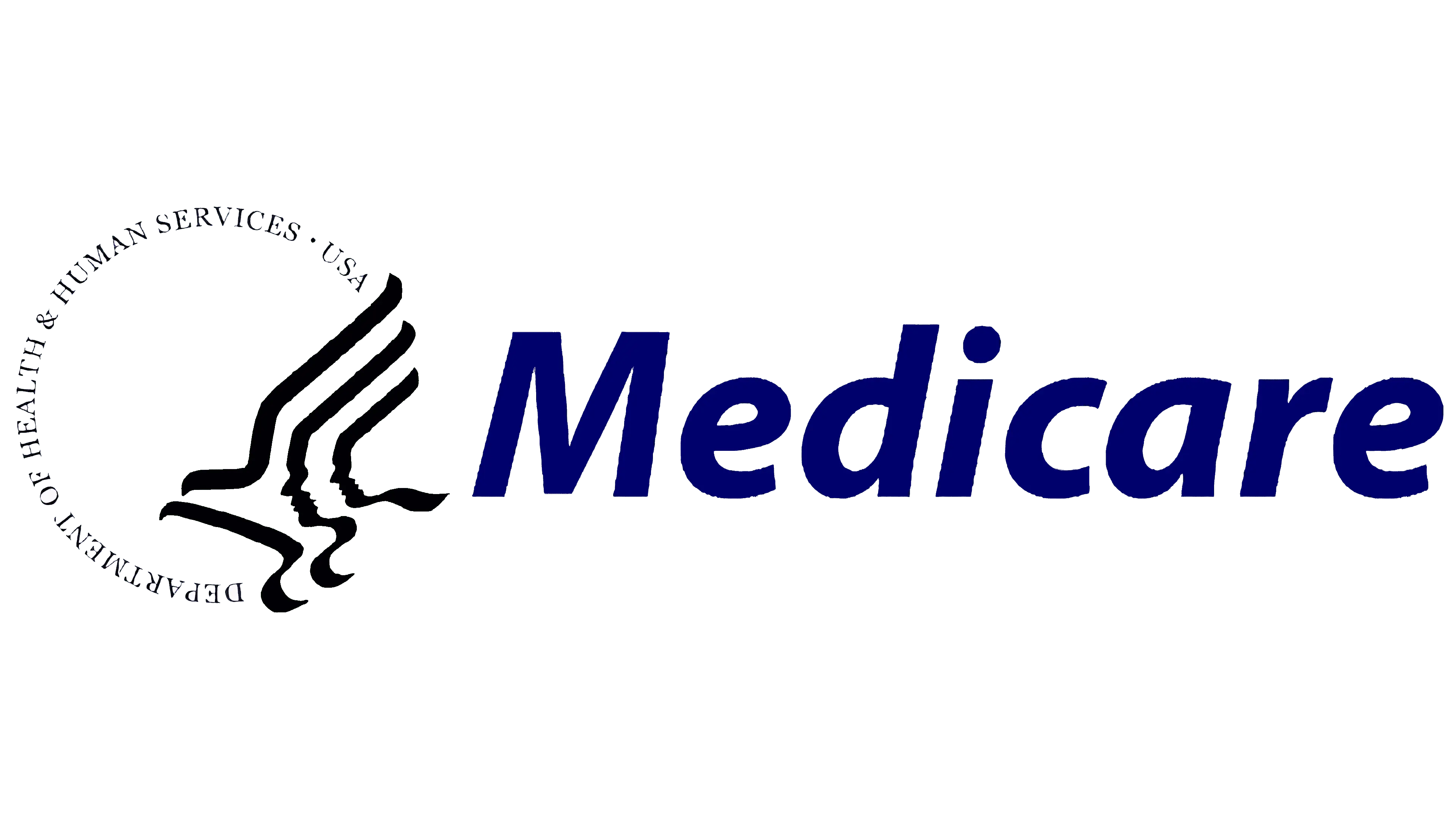 Medicare logo with Department of Health & Human Services USA