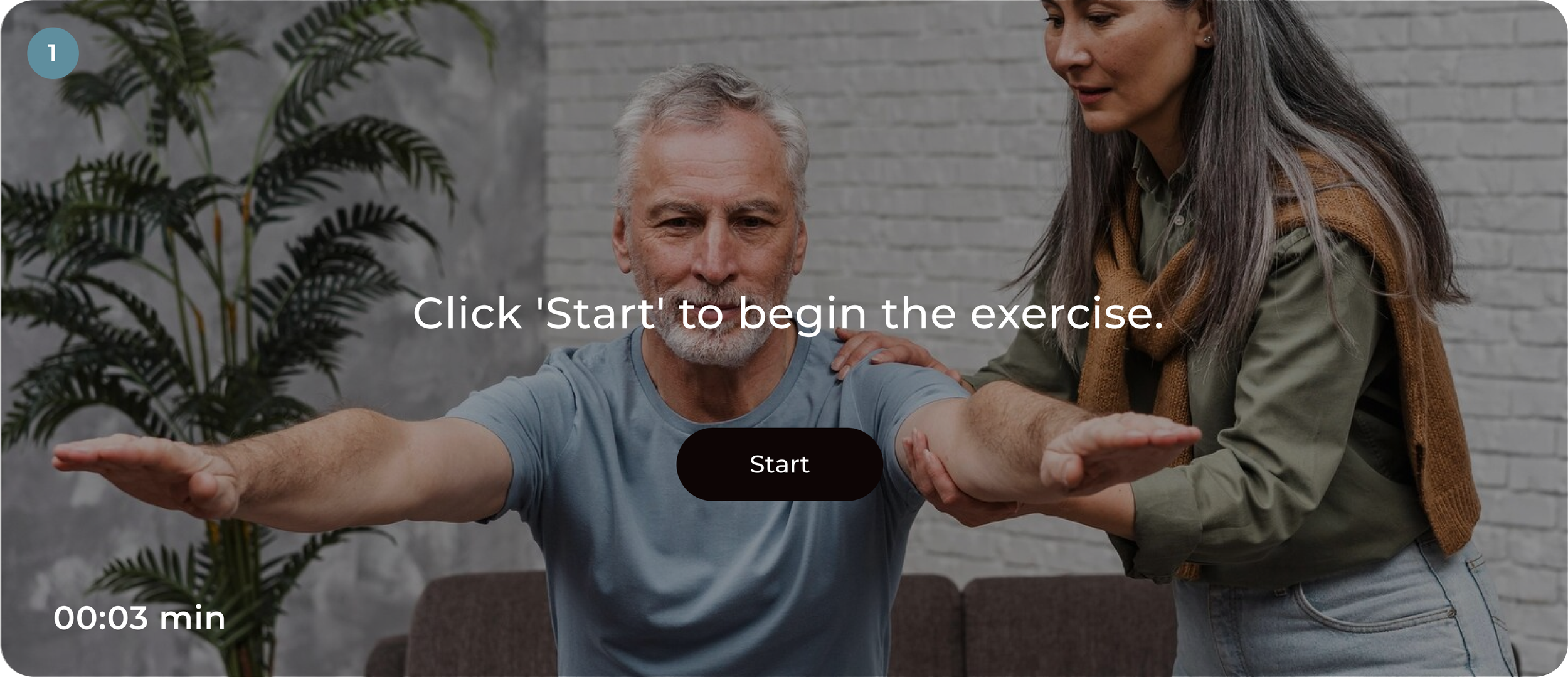 Example of tablet application for high risk fall patients