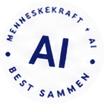 Mennesket + AI = best sammen