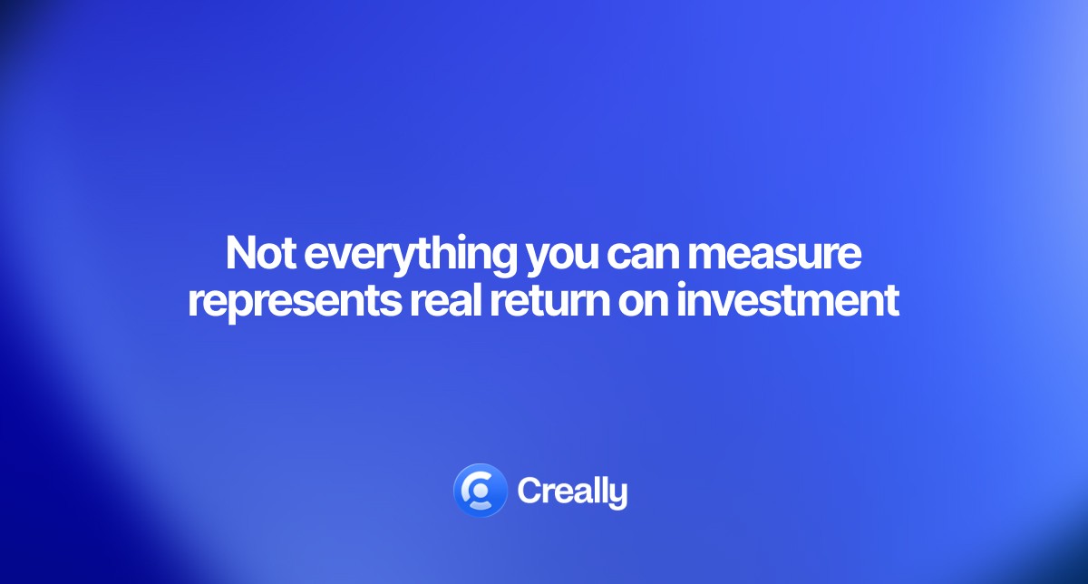 Influencer marketing is often evaluated by engagement—likes, comments, reach. These metrics are easy to measure and satisfying to report to leadership. But they don't answer the main question: is the investment paying off? This article series is about moving from comfort metrics to real ROI measurement, building attribution systems, and scaling influencer marketing as a predictable growth channel, not an experiment.Creally is a platform for managing influencer marketing at every stage: from finding creators to measuring real business impact. We help brands launch campaigns with thousands of influencers simultaneously, tracking not just engagement, but conversions, revenue, and ROI for each creator. Creally transforms influencer marketing from a creative experiment into a managed performance channel with transparent analytics and process automation. Our goal is to make influencer marketing as measurable and scalable as paid ads.