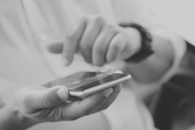 Writing a thank-you message to a donor