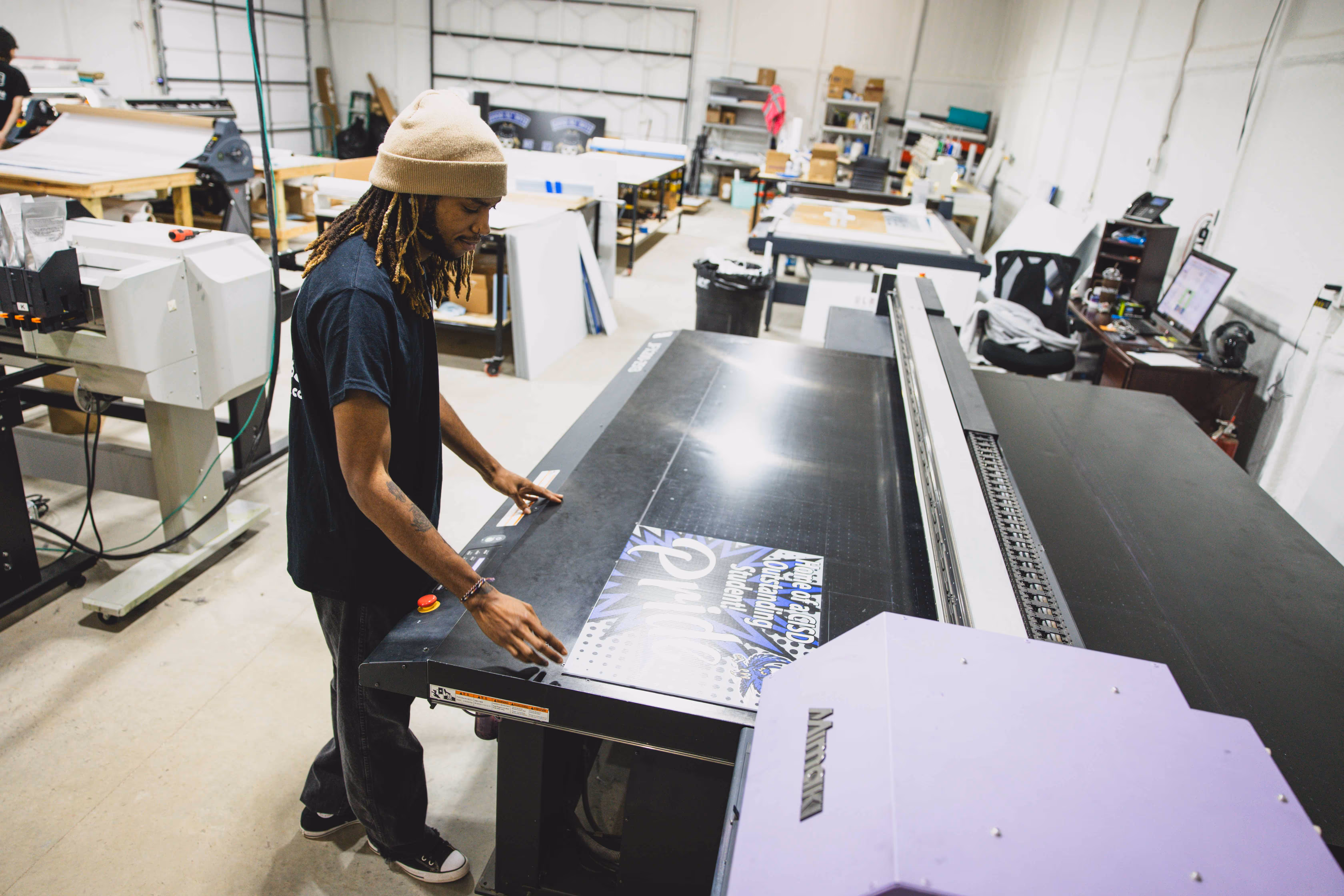 <subject>[background image] image of a modern office space (for a robotics and automation)</subject>