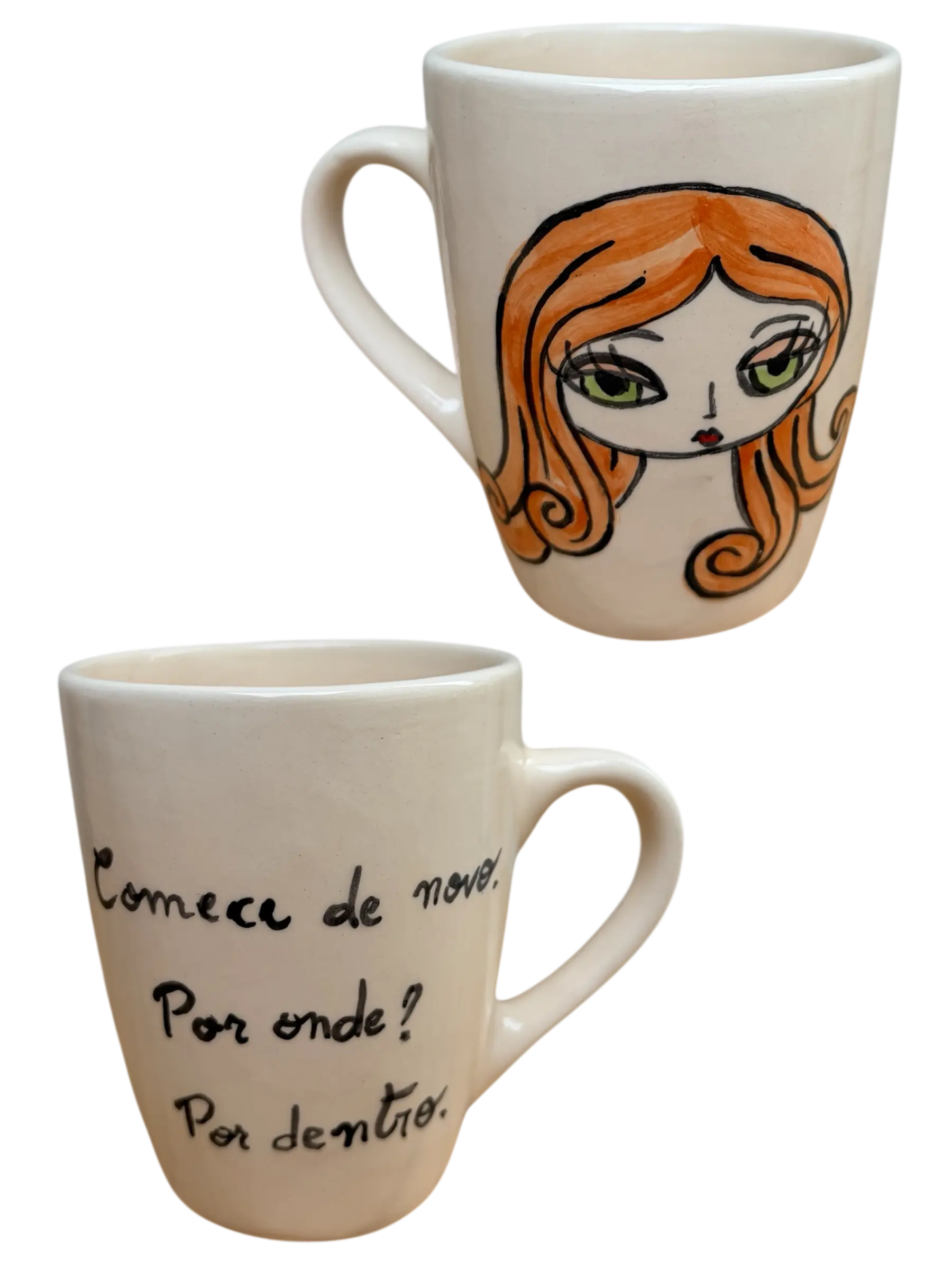 Canecas Divertidas - Frases e Meninas