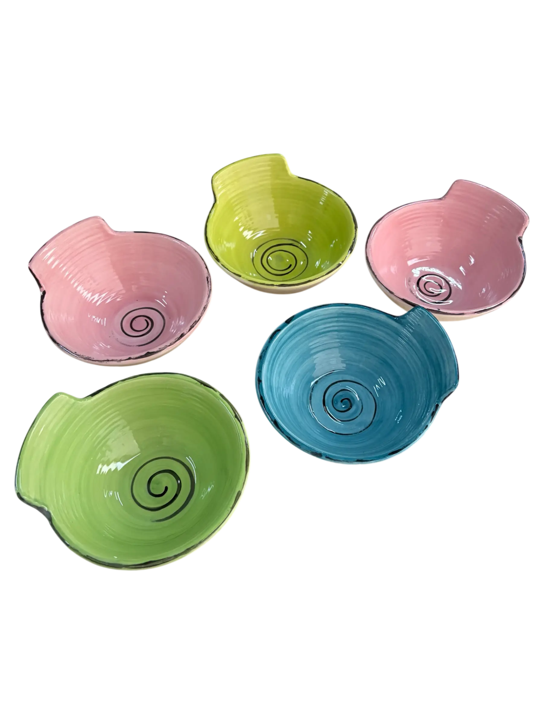 Bowls coloridos caracol