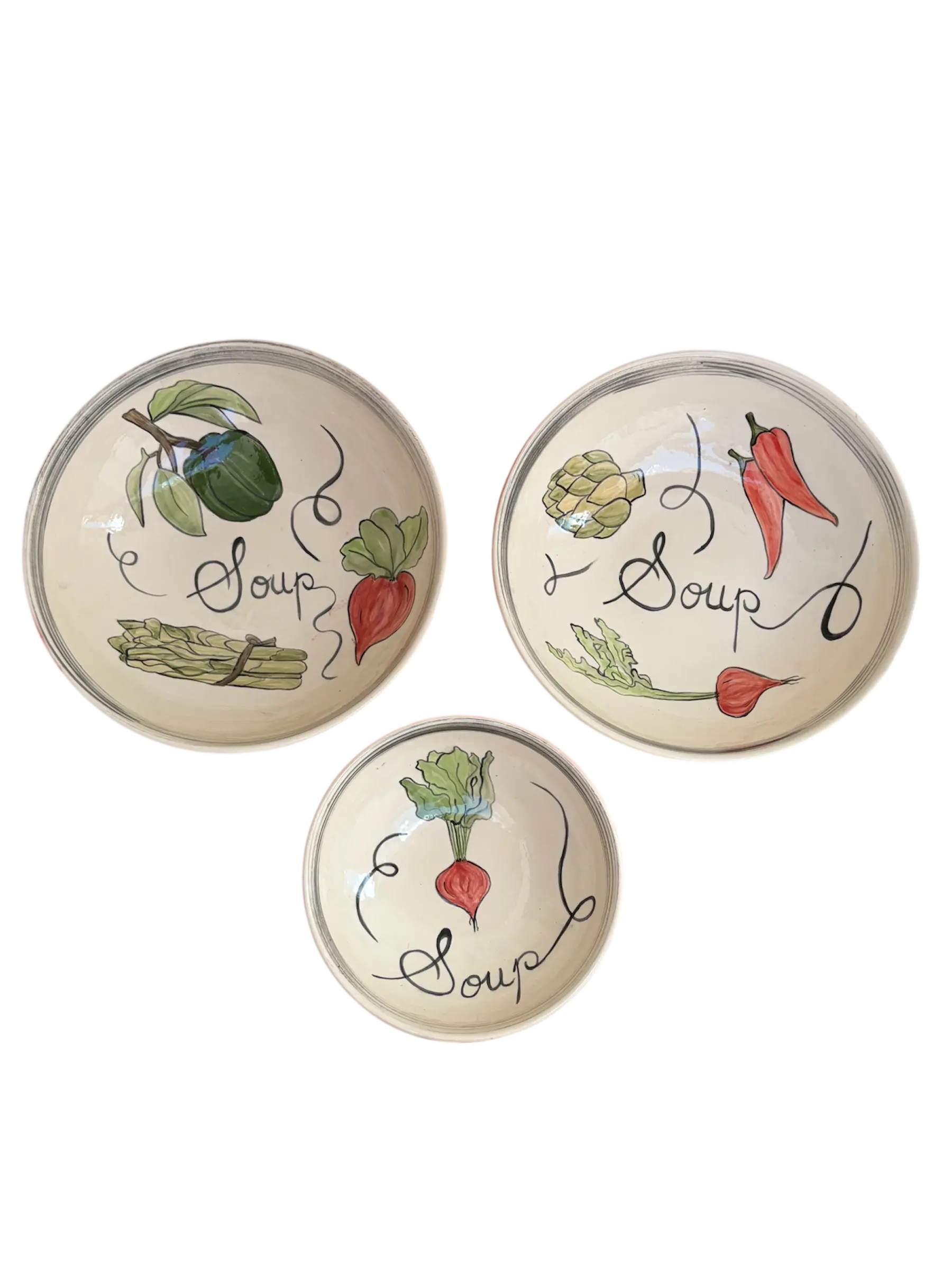 Trio Bowls Sopa