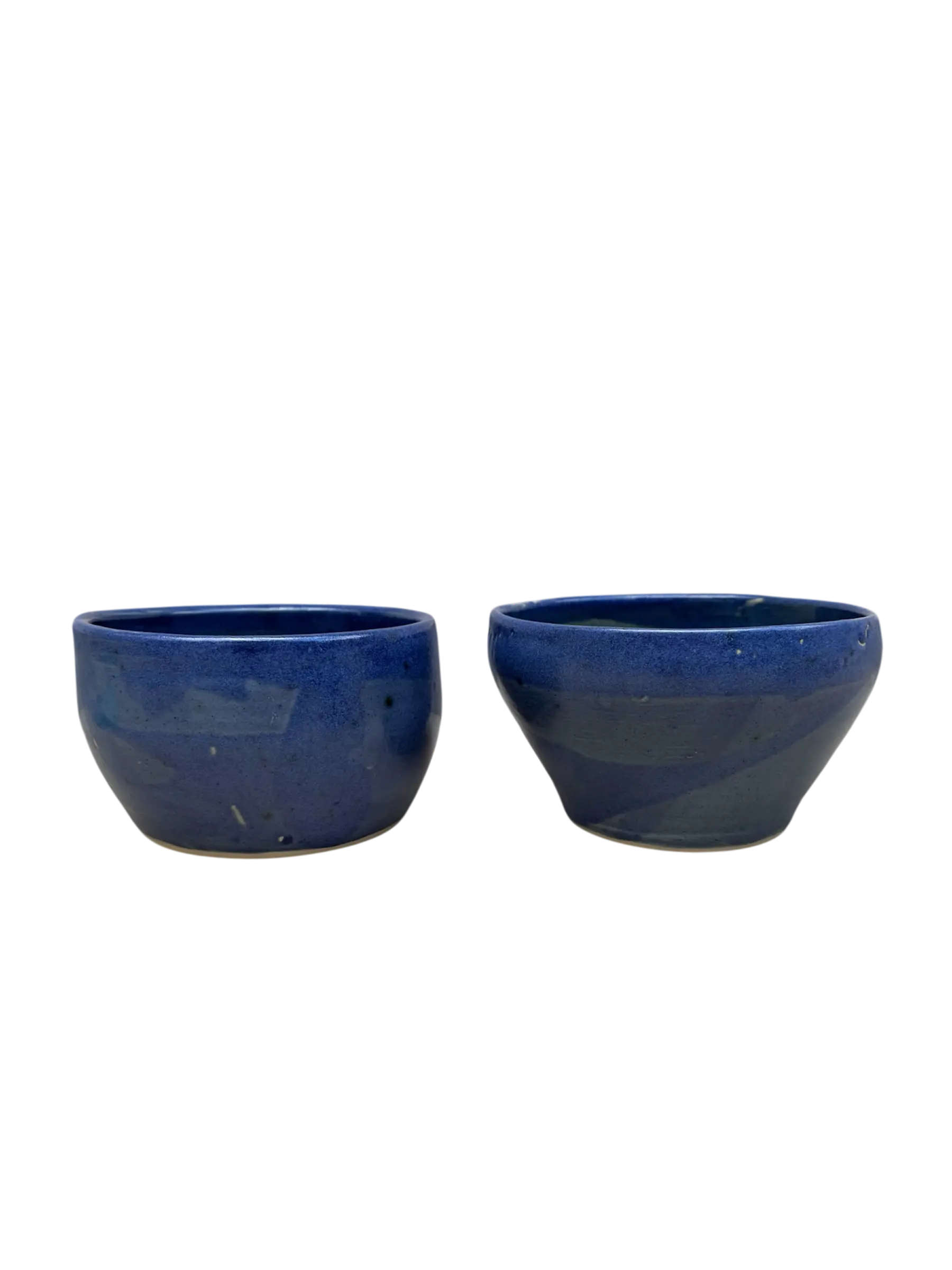 Dupla bowls azuis - feitos à mão