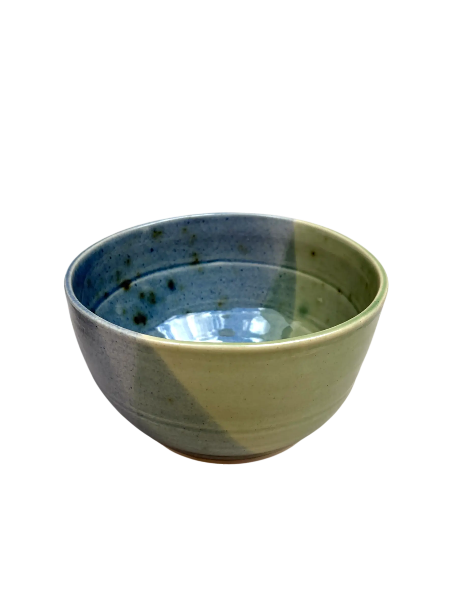 Bowl azul e verde - feito à mão