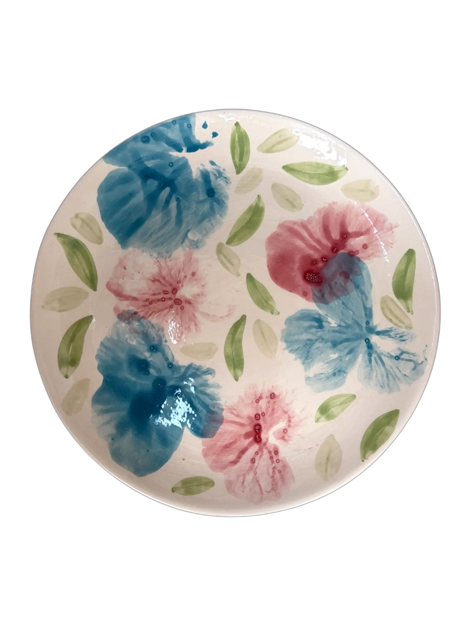 Prato Florido Aquarelado - Refeição