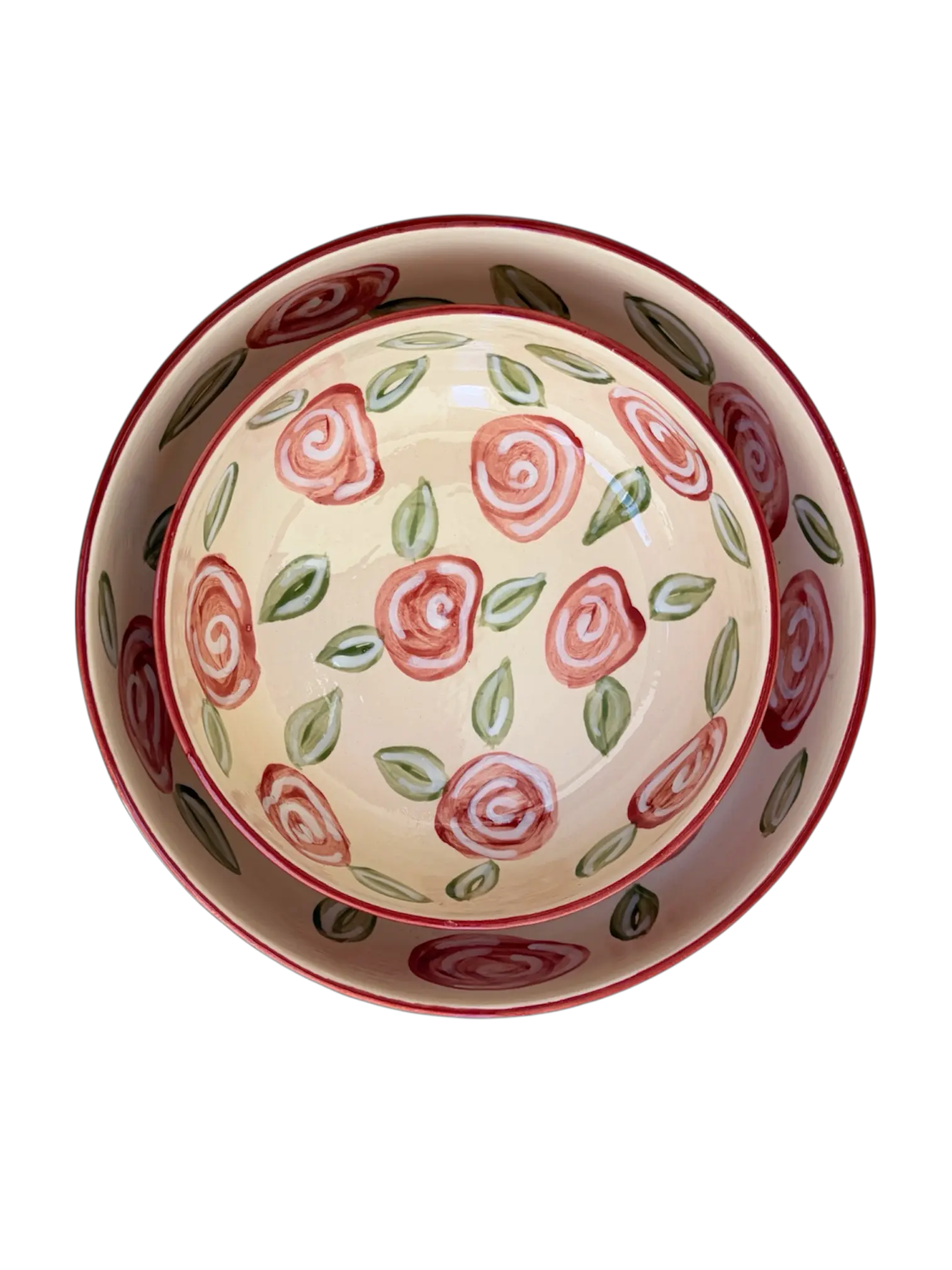 Dupla Tigelas Floridas