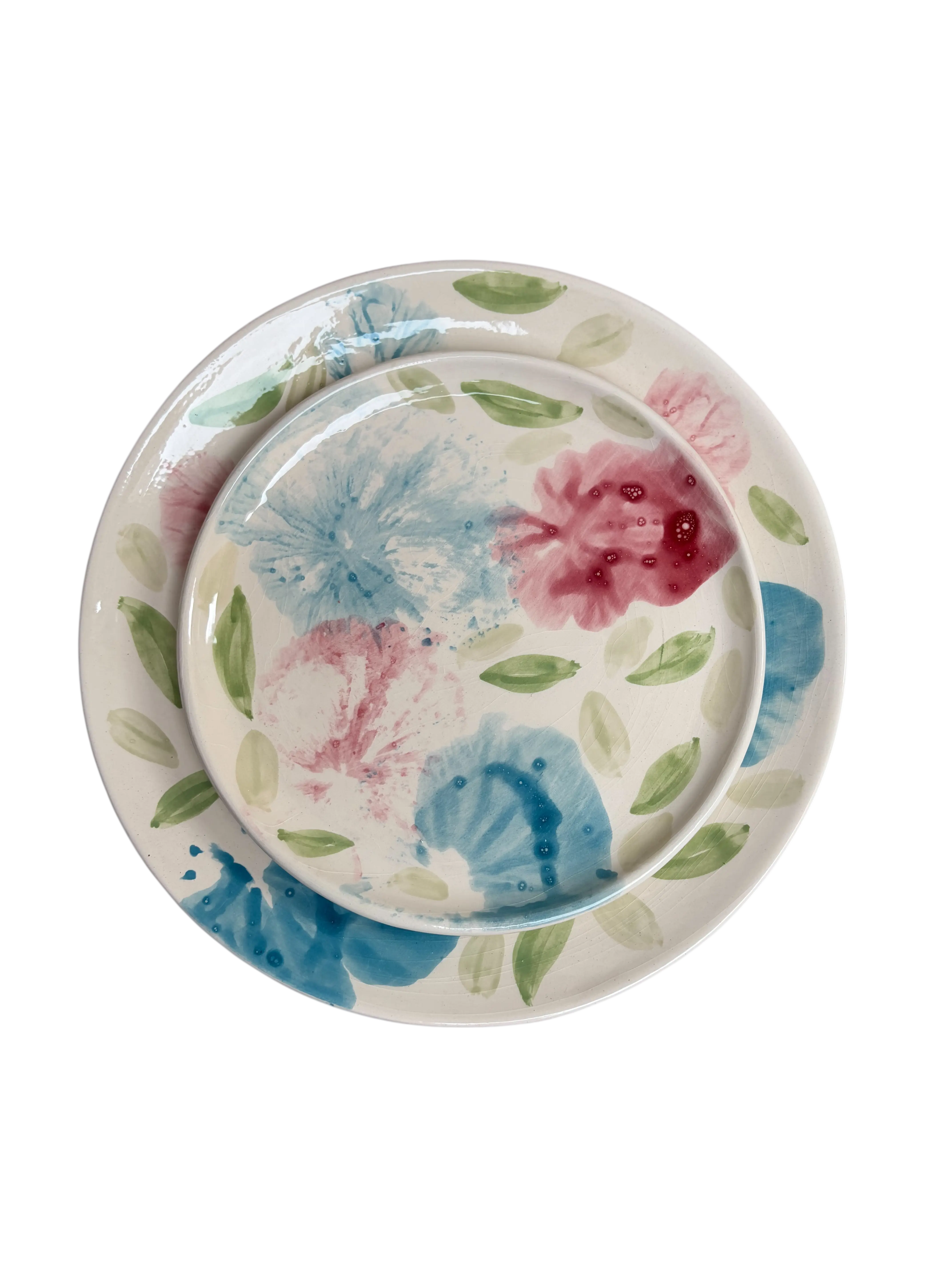 Prato Florido Aquarelado - Sobremesa